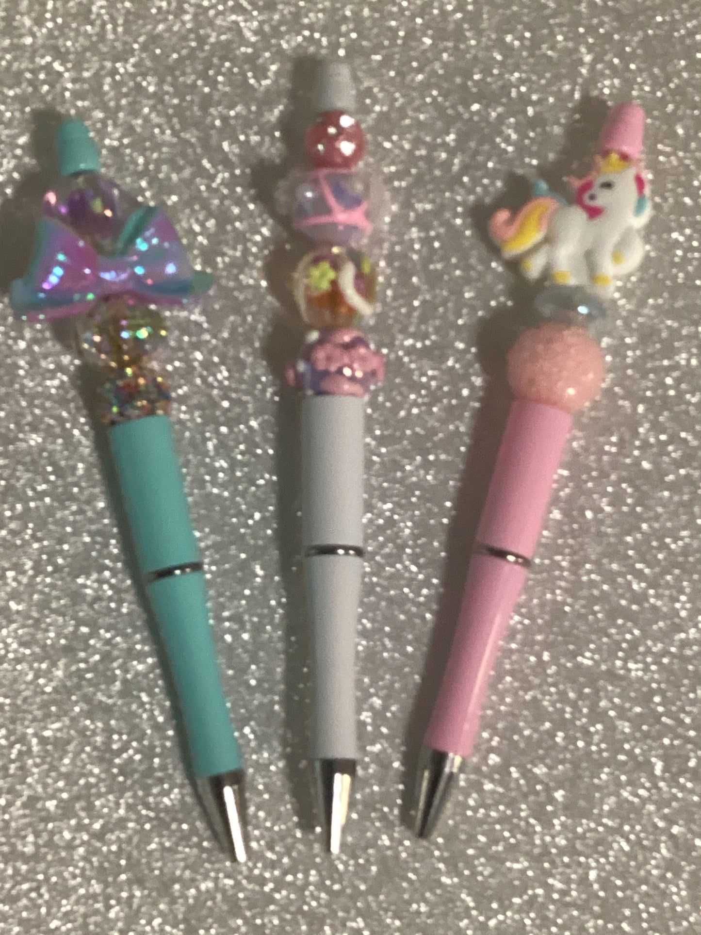 Premium beaded pens