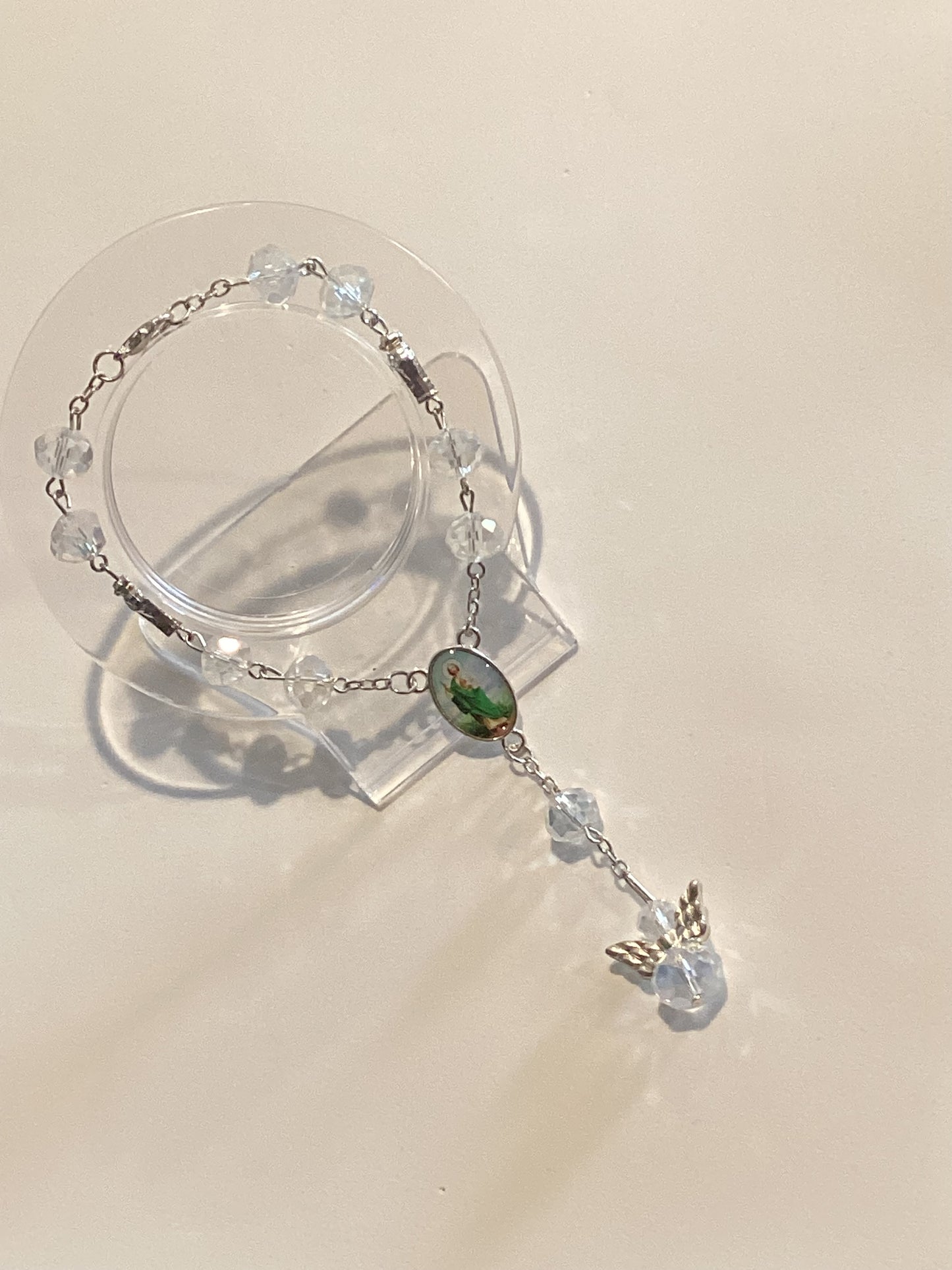 CRYSTAL BEADED ROSARY