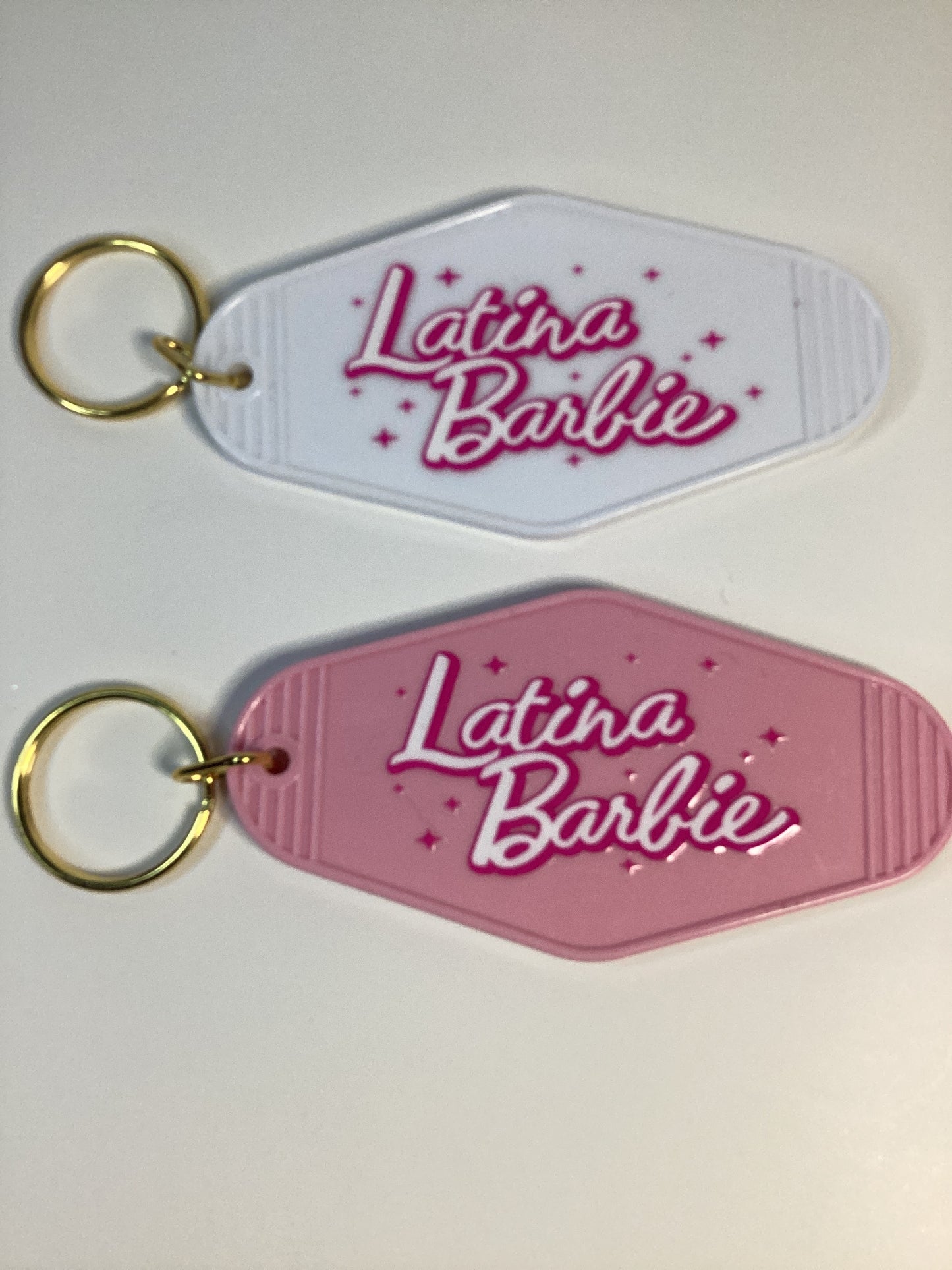 Latina Barbie Motel Style Keychain
